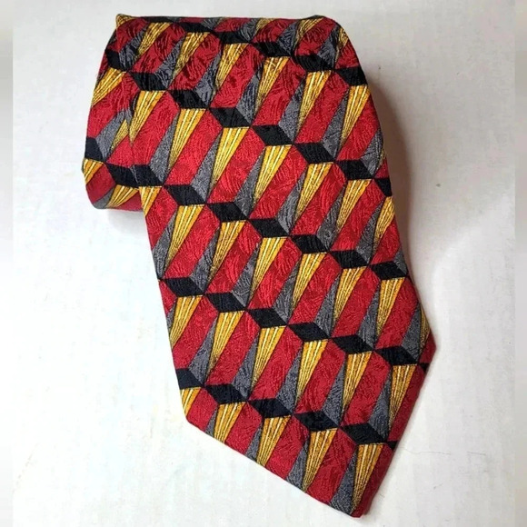 SECOURS Men's Necktie - Picture 1 of 8